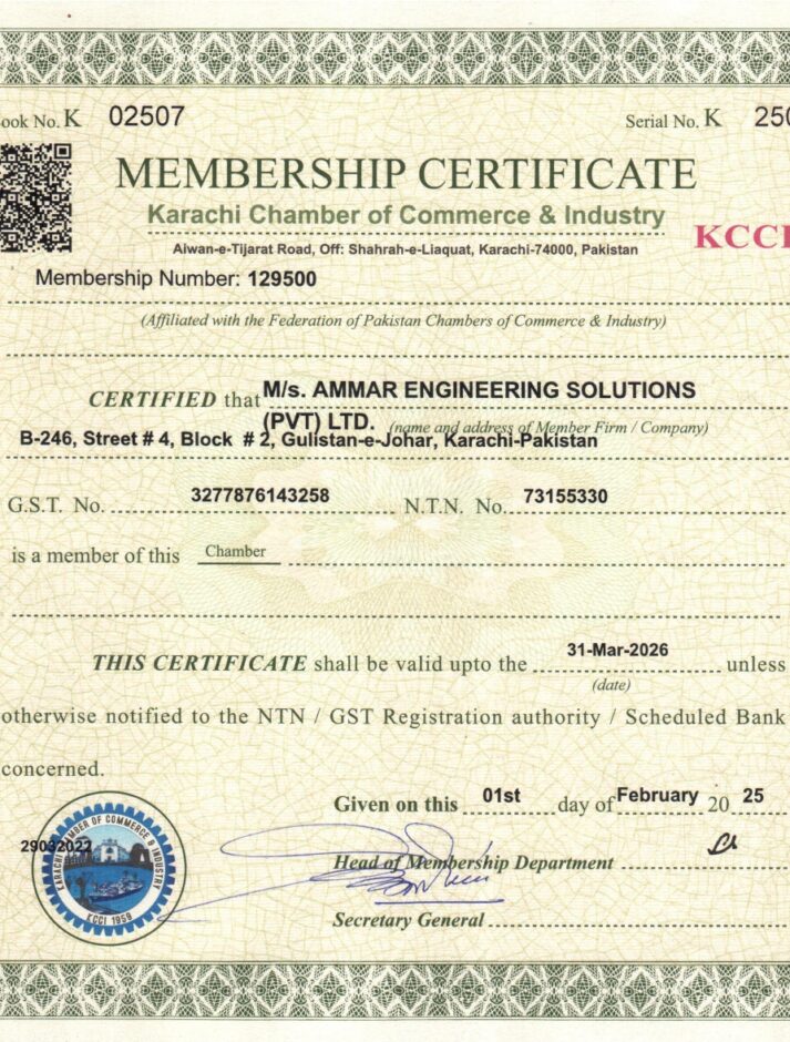 4) AES KCCI Membership Certificate Till Mar-2026_page-0001